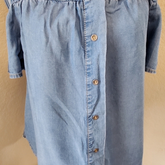 4/$25 Haute Monde Small Off the shoulder Blouse - Picture 5 of 8